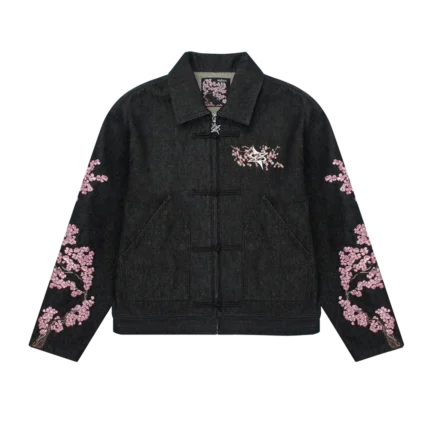 Neptunz Bushido Denim jacket black