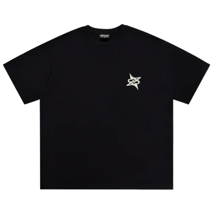 Neptunz Era crop t-shirt black