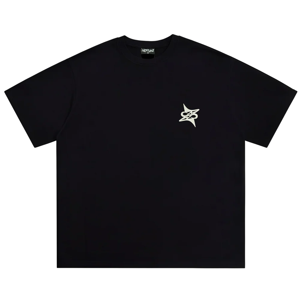 Neptunz Era crop t-shirt black Neptunz Era crop t-shirt black