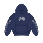Neptunz Bloom Line Hoodie blue